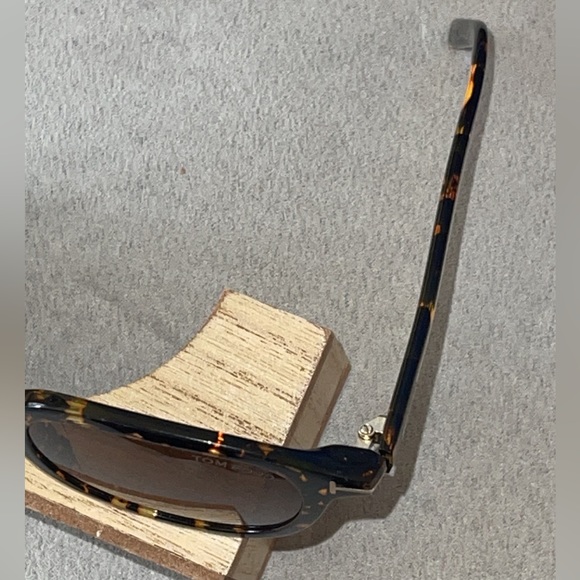 Men Sunglasses Tom Ford FT 0816 Pax 52E Shiny Dark Havana Brown Lenses AUTHENTIC - Picture 4 of 16